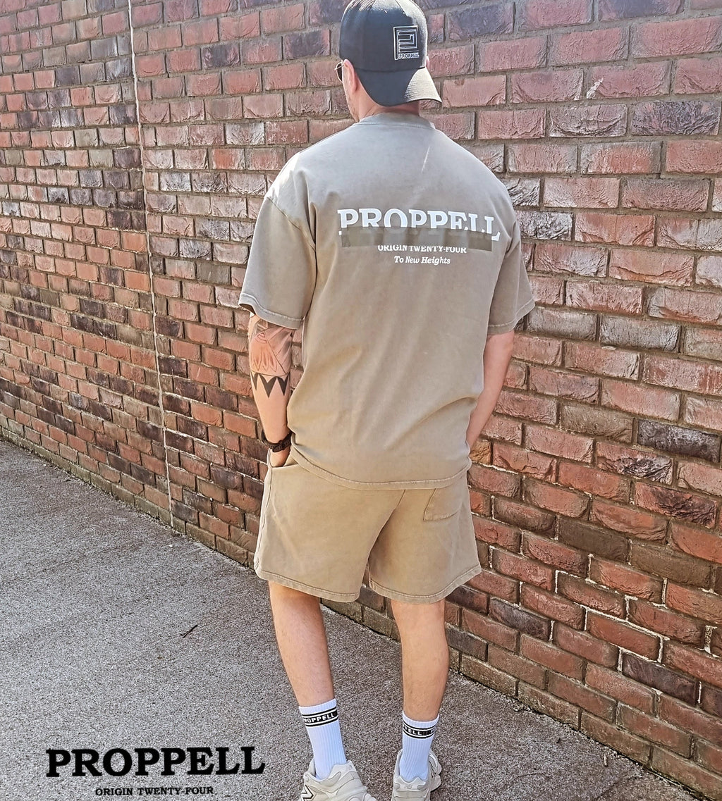 Signature 024 Oversized T-Shirt in Vintage Stone