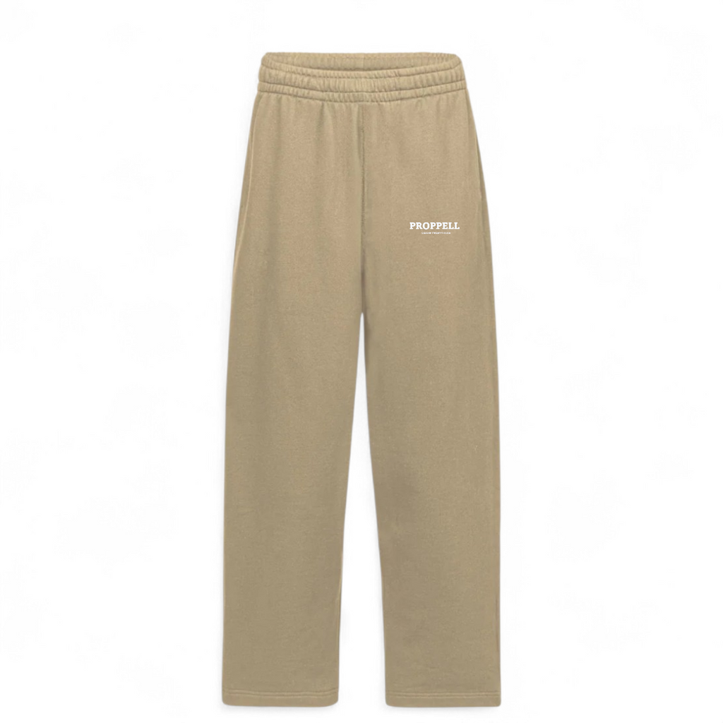 Straight Leg Sweatpants in Vintage Stone