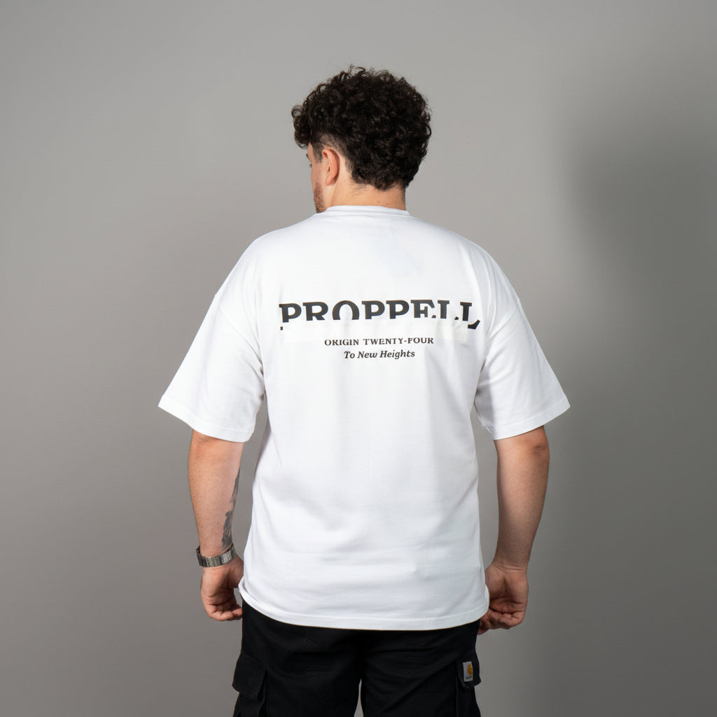 Signature 024 Oversized T-Shirt in White