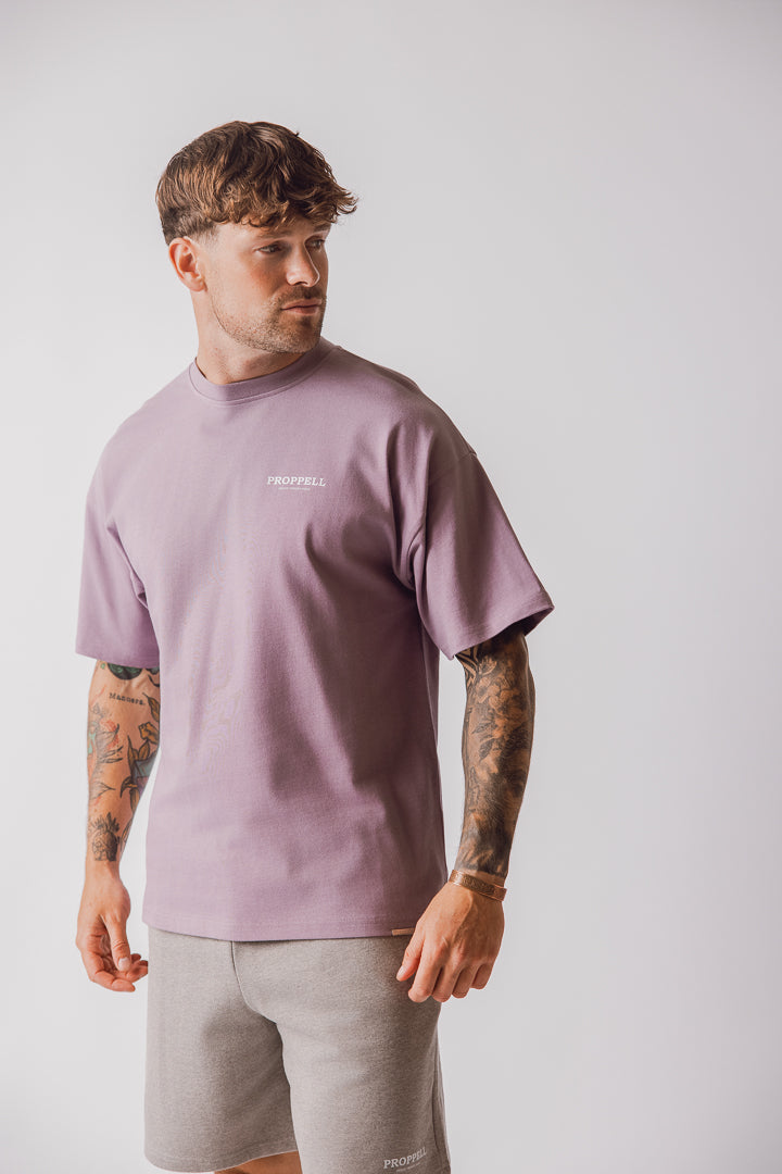 Signature O24 Oversized T-Shirt in Royal Purple