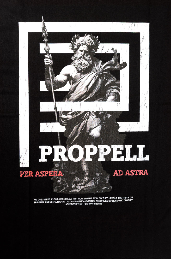 Ascendant Tee in Black