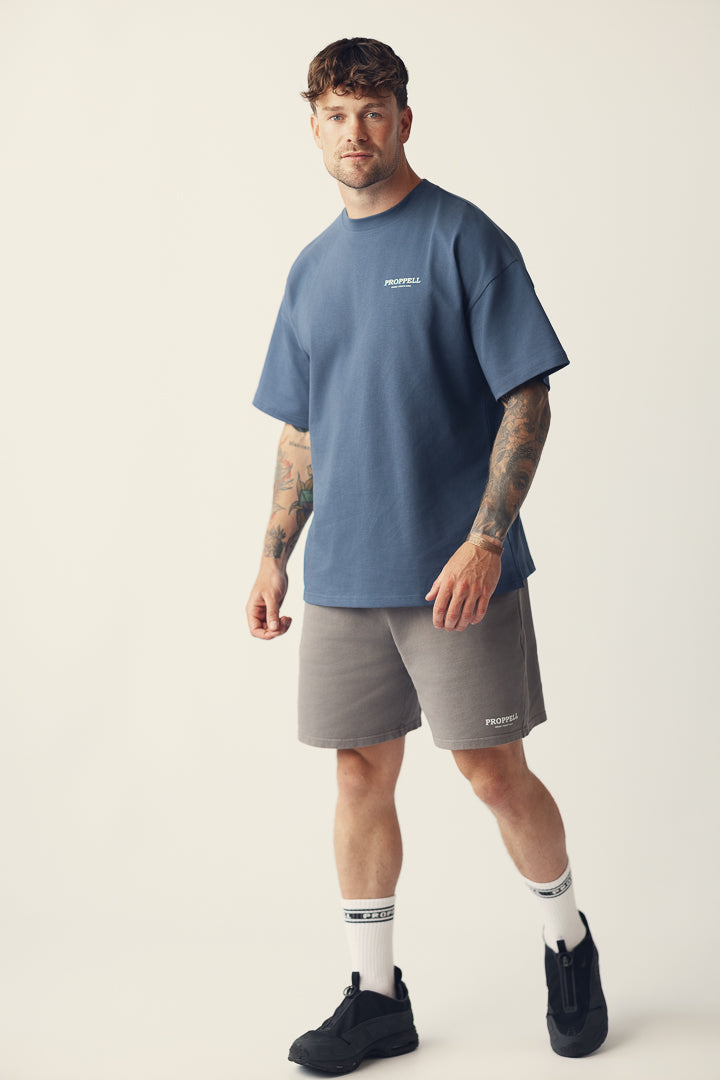 Signature 024 Oversized T-Shirt in Navy