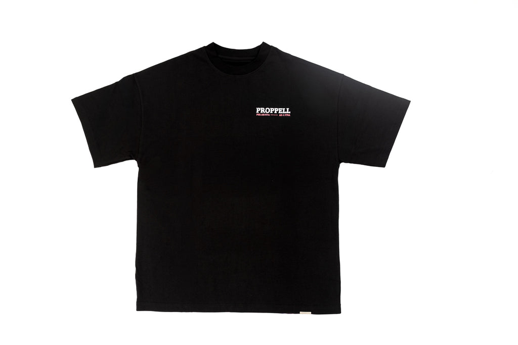 Ascendant Tee in Black