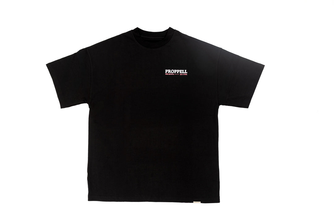 Ascendant Tee in Black