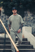 Signature 024 Oversized T-Shirt in Vintage Stone