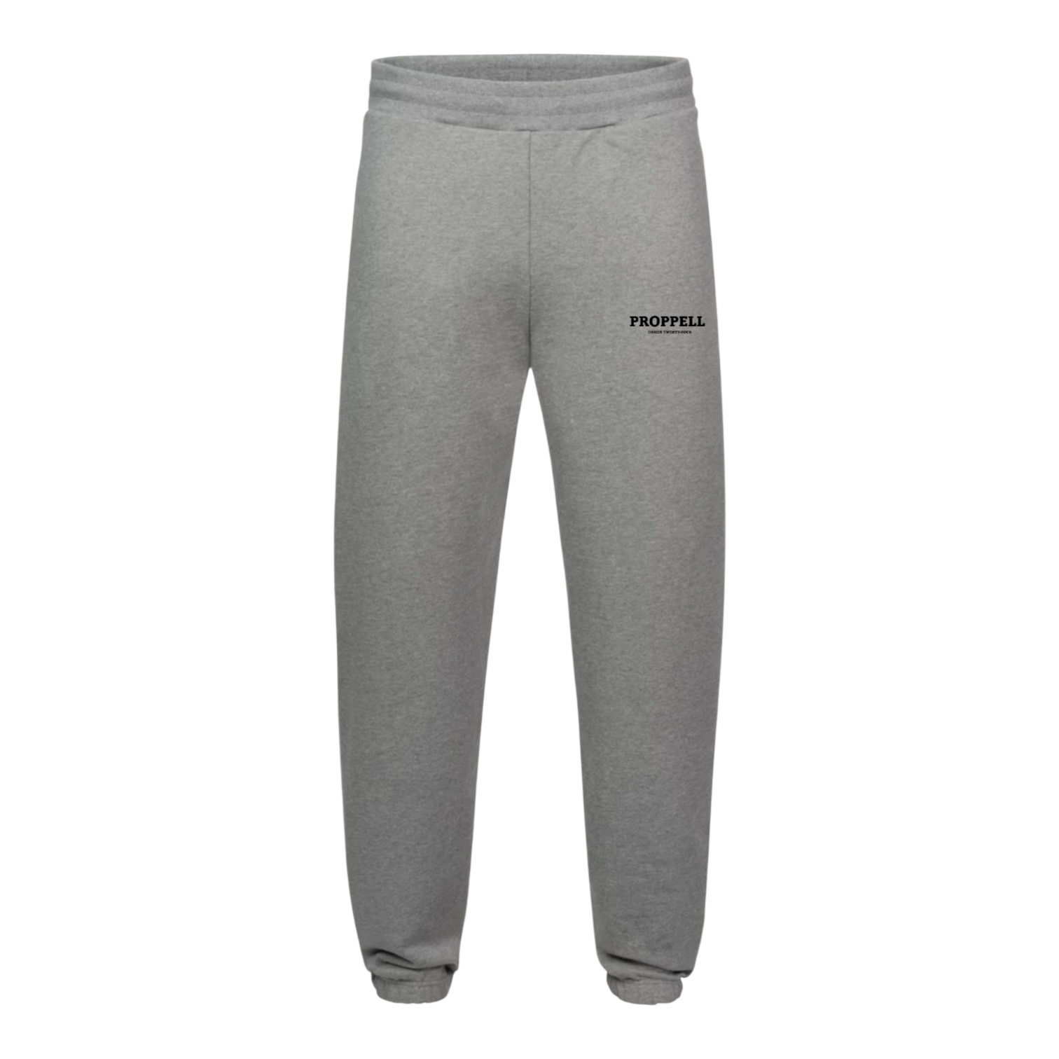 Relaxed Joggers in Marl Grey