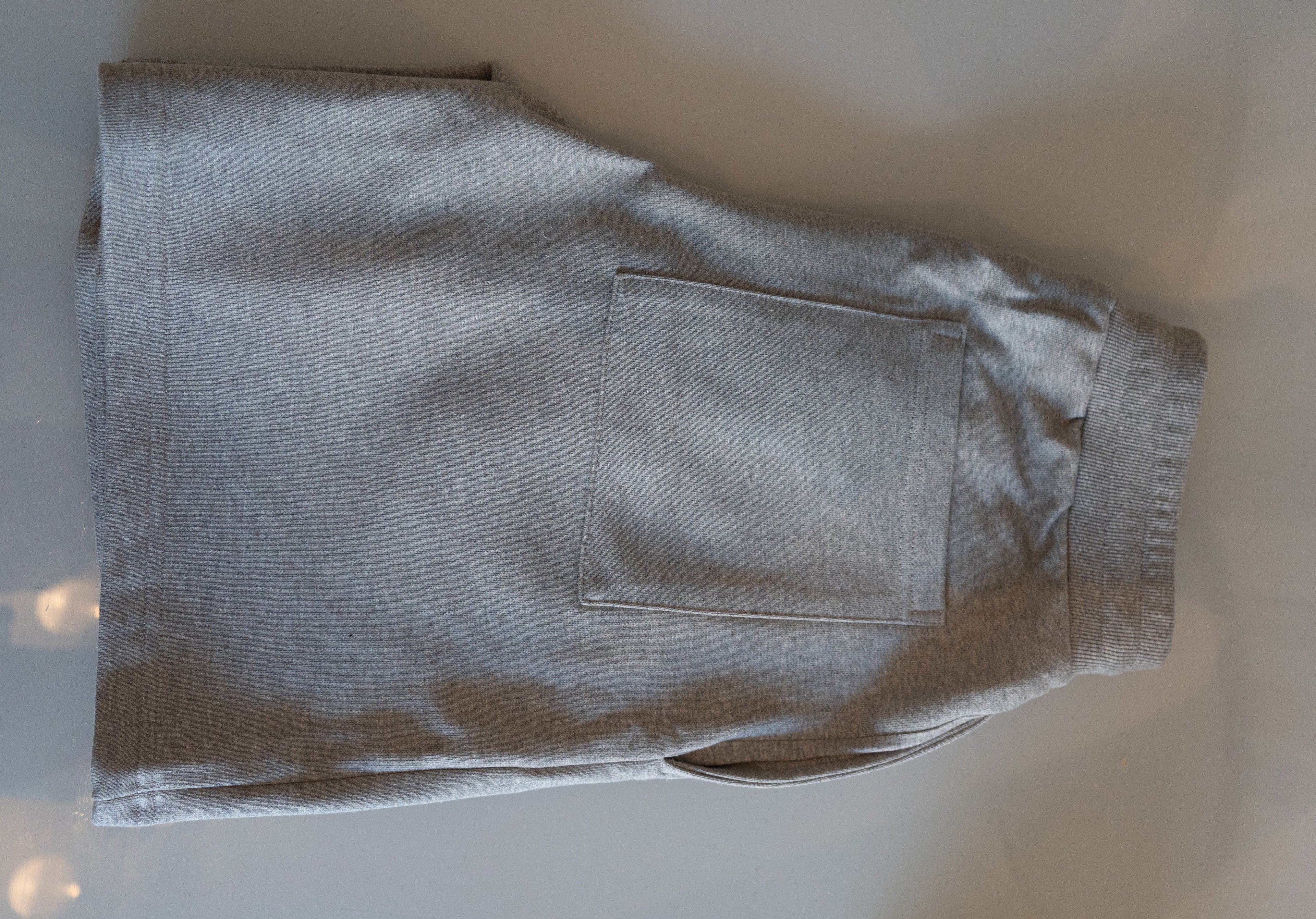 Relaxed Shorts in Marl Gray