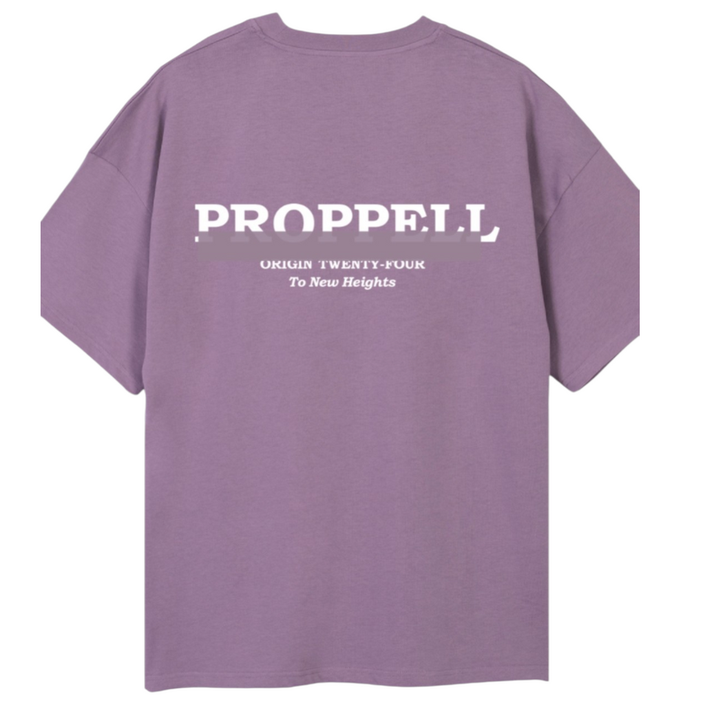 Signature O24 Oversized T-Shirt in Royal Purple