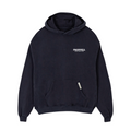Signature 024 Oversized Hoodie in Washed Black