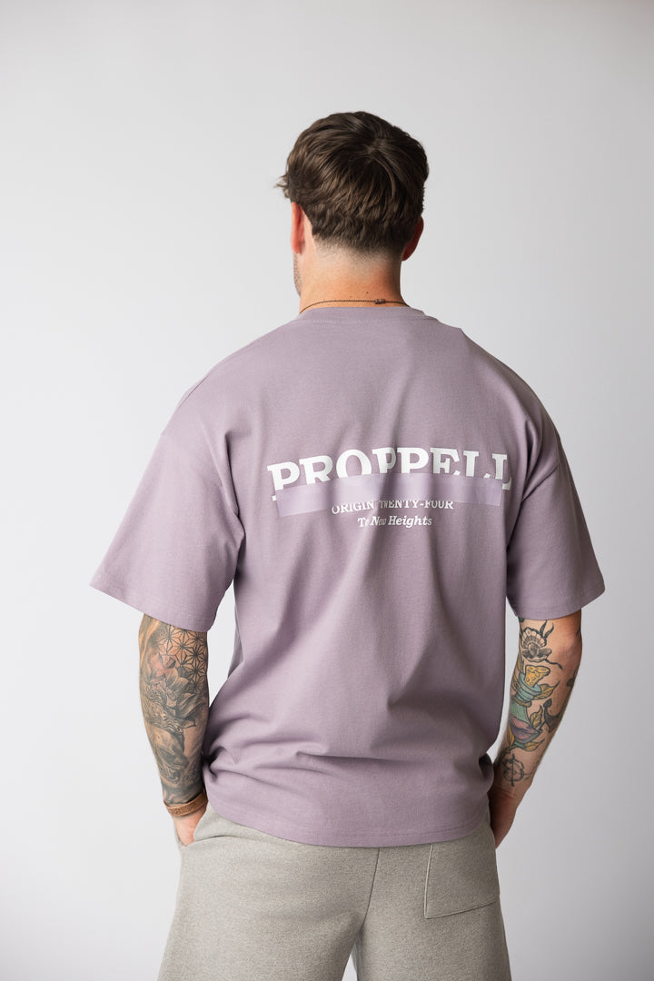 Signature O24 Oversized T-Shirt in Royal Purple