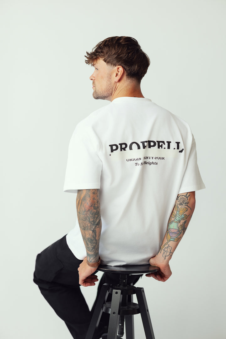 Signature 024 Oversized T-Shirt in White