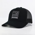 Trucker Cap with 3D logo in Black
